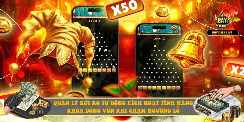 Quản lý rủi ro tự động kích hoạt tính năng khóa dòng vốn khi chạm ngưỡng lỗ